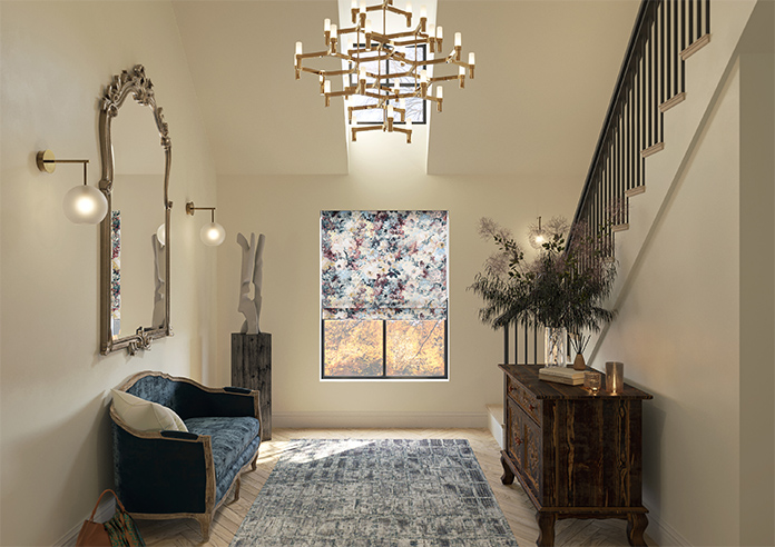 Philippa, Petrol - Roman Blind - Image 8